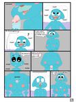  breasts cartoon_network comic english_text fellatio female gumball_watterson male nicole_watterson nipples nude oral penis sex text the_amazing_world_of_gumball 