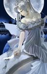  cleavage dress princess_serenity sailor_moon watagashi0710 wings 