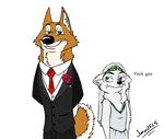  angry anthro arctic_fox author:lokio canine dog fox husky jman0525 lokio lokio_(character) male male/male mammal trevir wedding 