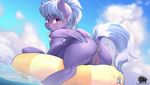  2016 anus butt cloud cloud_chaser_(mlp) darkhazard dock equine feathered_wings feathers female feral friendship_is_magic fur hair mammal my_little_pony outside pegasus pussy sky solo water wet wings 