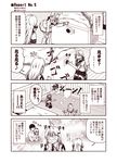  /\/\/\ 1boy 2girls 4koma ? ^_^ admiral_(kantai_collection) akashi_(kantai_collection) armband ascot bathing blazer blush breasts closed_eyes closed_mouth collarbone collared_shirt comic covering covering_breasts eighth_note embarrassed full_body hair_ribbon hidden_eyes indoors jacket kantai_collection kneeling kouji_(campus_life) large_breasts leaning_forward long_sleeves monochrome motion_lines multiple_girls murakumo_(kantai_collection) musical_note nude pleated_skirt ribbon school_uniform serafuku shirt sidelocks skirt smile speech_bubble standing steam striped striped_legwear suzuya_(kantai_collection) talking text_focus thighhighs thought_bubble translated wing_collar wooden_floor zettai_ryouiki 