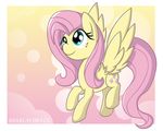  blue_eyes cutie_mark deadlycomics equine eyelashes feathered_wings feathers female feral fluttershy_(mlp) friendship_is_magic hair hooves mammal my_little_pony pegasus pink_hair simple_background smile solo wings yellow_feathers 