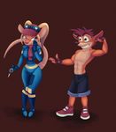  2016 bandicoot crash_bandicoot crash_bandicoot_(series) crossover female male mammal marsupial opossum sexy_doll sly_cooper_(series) video_games 