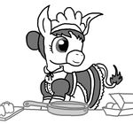  clothing donkey egg equine fan_character female ficficponyfic food maid_uniform mammal my_little_pony uniform 