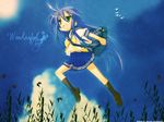  izumi_konata lucky_star parody sky toki_wo_kakeru_shoujo 