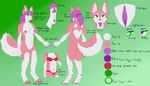  anthro areola breasts canine clothing cogs90210 dog female foot_focus fur green_eyes hair husky hypnosis izzie_(mattumby) lingerie mammal mattumby mind_control model_sheet nipples nude pink_fur purple_hair pussy tagme text tongue 