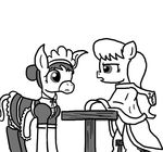  clothing donkey earth_pony equine fan_character female ficficponyfic hope_blossoms(colt_quest) horse maid_uniform mammal my_little_pony pony uniform 