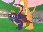  4:3 anal anal_penetration anthro anthro_on_feral ass_up bestiality cheetah dragon feline feral from_behind_position fur hunter_(spyro) interspecies male male/male mammal open_mouth penetration penis purple_scales reptile scales scalie sex size_difference spots spyro spyro_the_dragon thrusting video_games wings yellow_fur 