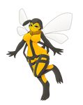  anthro arthropod bee breasts deerrobin female humanoid insect multiple_(disabiguation) tagme wings 