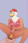  anal anal_masturbation anal_penetration anthro avian balls bird dildo dovne eagle eddie_eagle male masturbation penetration penile_masturbation penis sex_toy solo 