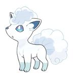  alolan_vulpix alternate_form commentary fox highres no_humans official_art pokemon pokemon_(creature) solo vulpix 