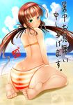  1girl ass bikini butt_crack female ryoubi_(senran_kagura) senran_kagura solo 