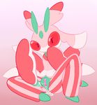  2016 anus female feral juices looking_at_viewer lurantis nintendo pok&eacute;mon pussy spread_legs spreading thanu video_games 