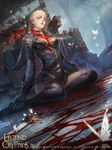  blood cleavage fangogogo legend_of_the_cryptids sword thighhighs 