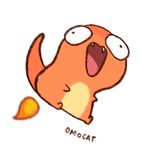  animated charmander digital_media_(artwork) dragon fangs feral fire low_res mammal nintendo omocat open_mouth pok&eacute;mon solo text tongue video_games 