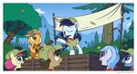  2016 applejack_(mlp) coloratura_(mlp) equine female friendship_is_magic guitar horse mammal musical_instrument my_little_pony pony singing stage wandrevieira1994 young 