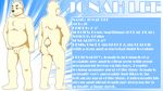  2016 anthro balls bear dangerously digital_media_(artwork) embarrassed fur humanoid_penis long_foreskin male mammal model_sheet nude penis polar_bear slightly_chubby solo standing uncut 