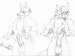  after_sex age_difference anal anus balls big_penis boots boots_(character) canine clothing cub cum cum_in_ass cum_inside dora_the_explorer duo erection footwear fox gaping gaping_anus greyscale hand_on_face humanoid_penis leaking long_foreskin long_penis looking_pleasured male male/male mammal mask monkey monochrome mostly_nude nipples open_mouth pencil_(artwork) penis precum primate sex size_difference spread_legs spreading stand_and_carry_position standing swiper tongue traditional_media_(artwork) uncut vein veiny_penis young 