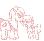  clothing cub cutie_mark ear_piercing earth_pony equine fan_character female ficficponyfic horse male mammal my_little_pony piercing pony ruby_rouge(colt_quest) young 