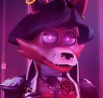  3d_(artwork) animatronic anthro canine chappey clothing digital_media_(artwork) female five_nights_at_freddy&#039;s foxy_(fnaf) long_ears machine mammal piercing robot video_games 