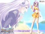  bikini cima_larrazabal nanasube_juuji score swimsuits wallpaper zettai_maou 