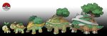  green_skin grotle growing inprogresspokemon nintendo pok&eacute;mon red_eyes reptile scalie torterra tortoise tree turtle turtwig video_games 