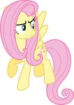  2013 absurd_res alpha_channel blue_eyes cutie_mark equine feathered_wings feathers female feral fluttershy_(mlp) friendship_is_magic frown fur hair hi_res infinitoa mammal my_little_pony pegasus pink_hair simple_background solo spread_wings transparent_background wings yellow_feathers yellow_fur 