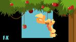  2016 animted apple applejack_(mlp) bound equine female fluttershythekind food friendship_is_magic fruit horse mammal my_little_pony pony 