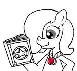  book earth_pony emerald_jewel(colt_quest) equine fan_character ficficponyfic horse jewelry male mammal my_little_pony necklace pony star 
