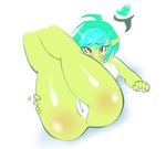  &lt;3 big_butt blush breasts butt green_skin huge_butt humanoid kanel not_furry pussy 