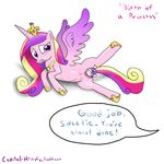  2016 birth capital-h crown crying daughter duo english_text equine feathered_wings feathers female feral flurry_heart_(mlp) friendship_is_magic fur hair horn jewelry lying mammal mother mother_and_daughter multicolored_hair my_little_pony necklace on_side parent pink_feathers pink_fur princess_cadance_(mlp) purple_eyes pussy spread_legs spread_wings spreading tears text unicorn winged_unicorn wings 
