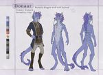  anthro canine clothed clothing diesel_wiesel dragon eastern_dragon english_text featureless_crotch fur hands_on_hips hybrid looking_at_viewer male mammal model_sheet navel nude simple_background solo standing text wolf 