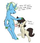  age_difference bonfire cum cum_on_face equine fan_character horse male male/male mammal marsminer my_little_pony pone_keith pony young 