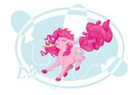  2016 cutie_mark earth_pony earthsong9405 equine feathers female feral friendship_is_magic fur hair hooves horse mammal my_little_pony pinkie_pie_(mlp) pony simple_background solo 