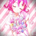  aida_mana character_name closed_eyes dokidoki!_precure happy_birthday pink_hair precure solo urbandusk 