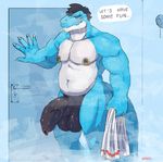  anthro balls big_penis dinosaur english_text hackelhack invalid_tag long_foreskin male mario_bros musclegut muscular muscular_male nintendo nipple_piercing nipples penis piercing serex shower solo text theropod tyrannosaurus_rex uncut vein veiny_penis video_games yoshi 