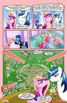  2015 armor comic crown crystal dialogue earth_pony equine eye_contact eyes_closed feathered_wings feathers female feral friendship_is_magic fur grass group hair henbe horn horse hug male mammal multicolored_hair my_little_pony outside palace pegasus pink_fur pony princess_cadance_(mlp) royal_guard_(mlp) shining_armor_(mlp) sky text unicorn white_fur winged_unicorn wings 