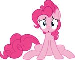  blue_eyes bobthelurker_(artist) cutie_mark disappointed earth_pony equine female feral friendship_is_magic fur hair horse mammal multicolored_hair my_little_pony pink_hair pinkie_pie_(mlp) pony solo 