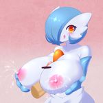  alternate_color big_breasts blue_hair blush breast_squish breasts censored disembodied_penis erection fan_character female gardevoir hair hair_over_eyes huge_breasts humanoid jcdr lactating lucy_(jcdr) male male/female milk nintendo nipples orange_eyes penis pok&eacute;mon sex shiny_pok&eacute;mon titfuck tongue tongue_out video_games 