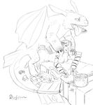  astrid bestiality claws dragon duo female feral how_to_train_your_dragon sex tagme 