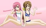  hayate_no_gotoku katsura_hinagiku maria pink swimsuit 