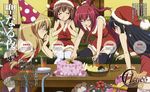  11eyes christmas hirohara_yukiko kusakabe_misuzu matsumoto_kei megane minase_yuka tachibana_kukuri thigh-highs 