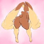  averyshadydolphin big_breasts big_butt breasts butt female hair hi_res lopunny nintendo pok&eacute;mon solo video_games wide_hips 