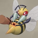  beedrill censored disembodied_penis duo erection female imminent_sex interspecies looking_at_penis male male/female nintendo nude penis pok&eacute;mon presenting presenting_pussy pussy red_eyes simple_background size_difference spikes spread_pussy spreading stinger video_games wings youjomodoki 