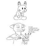  anthro canine comic disney doll fox fur hi_res jack_savage lagomorph male mammal nick_wilde rabbit text tggeko zootopia 