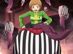  animated animated_gif large_tongue monster persona persona_4 rape satonaka_chie source_request vore 