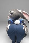  2016 3d(artwork) 3d_(artwork) anthro butt clothing digital_media_(artwork) disney female general: jeans judy_hopps lagomorph looking_back mammal pahanrus2 pants presenting presenting_hindquarters rabbit solo zootopia 