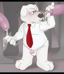  animal_genitalia anthro balls big_penis blush bottomless brian_griffin canine clothed clothing cocktail_glass cum cum_drip cum_in_a_cup cum_on_face cum_string disembodied_penis dog dress_shirt dripping drunk erection family_guy group half-erect humanoid_penis letterbox male male/male mammal necktie neenya penis sheath shirt silhouette simple_background slightly_chubby solo_focus standing stare 