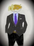  anthro cyenz fifer_fischman fish male marine pufferfish suit 