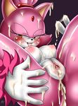  2016 andersonicth anthro areola big_breasts blaze_the_cat breasts cat cum cum_everywhere english_text erect_nipples feline female mammal messy nipples nude pussy solo sonic_(series) text 